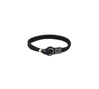 BOSS Jewelry Men's THAD SPORT Collection Nylon Bracelet Black - 1580472S
