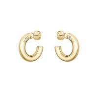 BOSS Jewelry Women’s LIVE Collection Necklace, Bangle Bracelet or Earrings in Stainless Steel with Yellow Gold Plating
