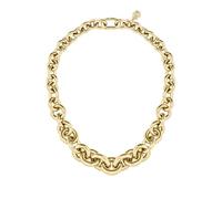 BOSS Jewelry Women’s LIVE STATEMENT Collection Chain Necklace, Bracelet or Hoop Earrings in Stainless Steel with Yellow Gold Plating