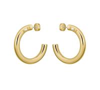 BOSS Jewelry Women's LIVE STATEMENT Collection Hoop Earrings in Yellow Gold - 1580738