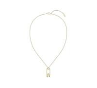 BOSS Double B Women's Gold Tone IP 18+1" Swing Necklace