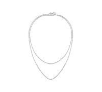 BOSS Laria Stainless Steel Crystal Chain Necklace