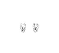 BOSS Jewelry Women's LIVE PRECIOUS Collection Earrings in Stainless Steel Embellished with Crystals - 1580758