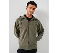 BOSS Join Saggy Piped Zip Through Hoodie, Green, Size 2Xl, Men Green