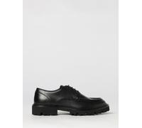 Boss Julyo Grained Cowhide Leather Derby Shoes with Round Toe - Size: 43 - male