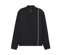 BOSS Active zip-up sweatshirt with moisture management - Style SW_TOC Game FZ, 50563352 Dark Blue M