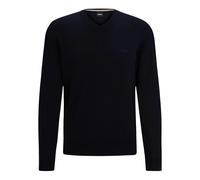 Boss Jumpers - male - Boss - V-neck Knitwear - Blue - M - Knitwear M