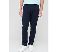 BOSS Kaito Slim Fit Chinos, Dark Blue, Size 48=Uk32In, Inside Leg Regular, Men Dark Blue