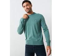 BOSS Kanovano_s Knitted Jumper - Green, Green, Size L, Men Green
