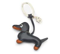 Boss Keychain Leather 14 cm black