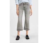 BOSS Kick-flare jeans in grey comfort-stretch slub denim - Style C_SOFT KICK FLARE MR, 50541615 Grey 32