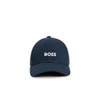 BOSS Kids Cotton Logo Baseball Cap Dark Blue One Size