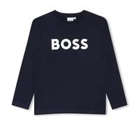 BOSS Kids Cotton Long Sleeve T-Shirt