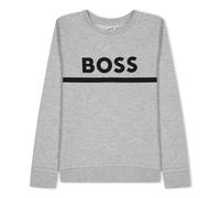 BOSS Kids Large Logo Sweat Baby Grey 8 Years