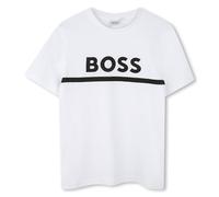 BOSS Kids Large Logo T-Shirt Baby White 6 Years