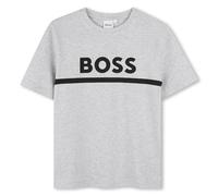 BOSS Kids Large Logo T-Shirt Grey 14 Years