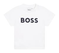 BOSS Kids Large Logo T-Shirt White 18 Months