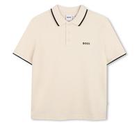 Boss - Short-sleeved Polo Shirt - Sand - Boy - 8 Years