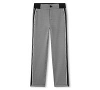 BOSS Kidswear houndstooth straight-leg trousers - Black 4-12-14-16