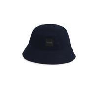 BOSS Kidswear logo-appliqué cotton bucket hat - Blue 56