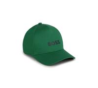 BOSS Kidswear logo-appliqué cotton cap - Green 56-58