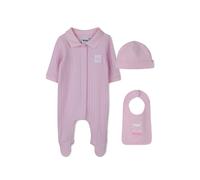 BOSS Kidswear logo bib - Pink 1-3-6-12