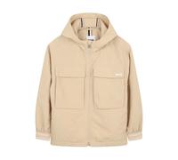 BOSS Kidswear logo-detail hooded windbreaker - Neutrals 4-6-8-10-12-14-16