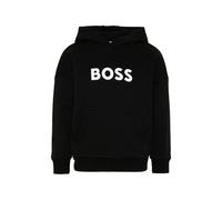 BOSS Kidswear logo-detail hoodie - Black 4-6-8-10