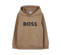 BOSS Kidswear logo-detail hoodie - Brown 4-5-6-8-10-12-14-16