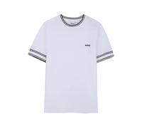 BOSS Kidswear logo-embroidered striped T-shirt - White 4-5-6-8-10-12-14-16