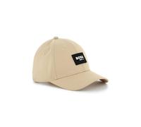 BOSS Kidswear logo-patch cotton baseball cap - Neutrals 52-54-56