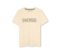BOSS Kidswear logo-print cotton T-shirt - Neutrals 4-5-6-8-10-12-14-16