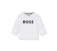 BOSS Kidswear logo-print cotton T-shirt - White 12