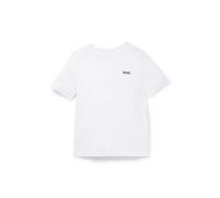 BOSS Kidswear logo-print cotton T-shirt - White 4-5-6-8-10-12-14-16
