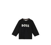 BOSS Kidswear logo-print long-sleeved T-shirt - Black 6-9-12-18-24-36