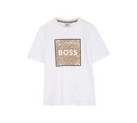 BOSS Kidswear logo-print short-sleeve T-shirt - White 4-5-6-8-10-12-14-16