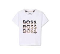 BOSS Kidswear logo-print T-shirt - White 12-18
