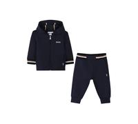 BOSS Kidswear logo-print tracksuit set - Blue 6-9-12-18-24-36