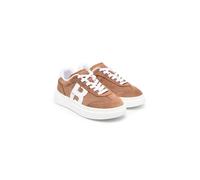 BOSS Kidswear low-top suede sneakers - Brown 27-28-30-31-32-33-34-35