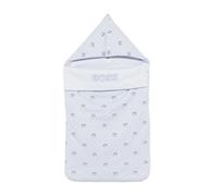 BOSS Kidswear Red-Panda-print sleeping bag - Blue One Size