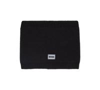 BOSS Kidswear ribbed-knit neck warmer - Black T2-T3-T4