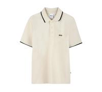 BOSS Kidswear short-sleeve logo-detail polo shirt - Neutrals 5-6-8-10