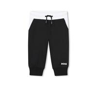 BOSS Kidswear stripe-print tracksuit - Black 3-6-9-12