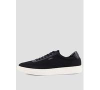 BOSS Kieran Tenn Knitted Cupsole Trainers, Black, Size 6, Men Black