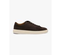 Boss Kieran Tenn suede trainers Dark Brown