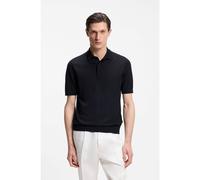 BOSS Knit polo in virgin wool - Style H-Nolano, 50560485 Dark Blue XXL