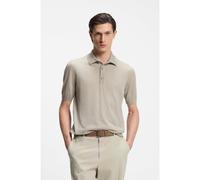 BOSS Knit polo in virgin wool - Style H-Nolano, 50560485 Light Beige XL