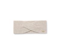 BOSS Knitted cashmere-blend headband with metal logo - Style Livia_headband, 50570985 Light Beige pcs.