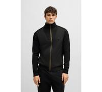 BOSS Knitted jacket with Double B monogram - Style K_TennisLifestyle_HY, 50528940 Black S