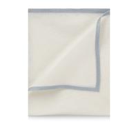 BOSS Knitted pocket square in Italian-made silk - Style L-PKTS KNIT CM35-254, 50555718 White pcs.